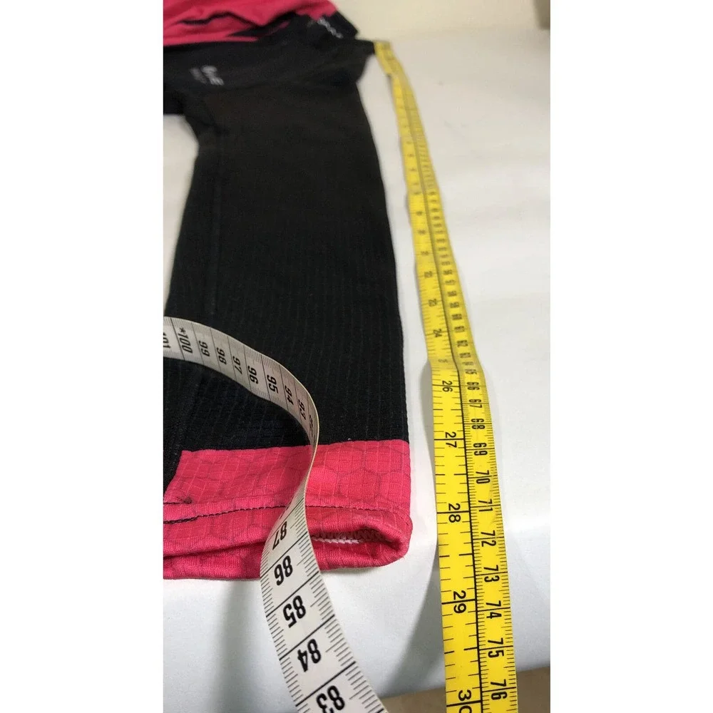 Voler Cycling Jersey Long Sleeve Womens Pro Race Pink Black Sz XS - Picture 9 of 11